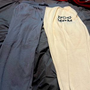 A comfortable pair of sweatpants from target.